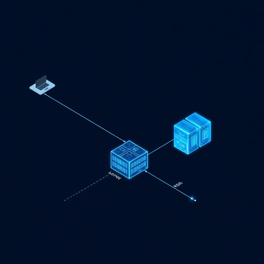 LLM hosting architecture diagram